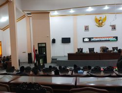 Gelar Rapat Paripurna, Bupati Sampang Sampaikan Nota Penjelasan LKPJ 2022