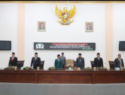 Paripurna Keputusan Rekomendasi Panja LHP BPK 2022 dan Nota Pengusulan Terhadap 4 Raperda Inisiatif