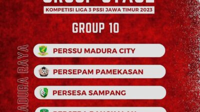 Tim Persesa Sampang Tergabung di Grub 10 Kompetisi Liga 3, Manager : Grub Perang Saudara