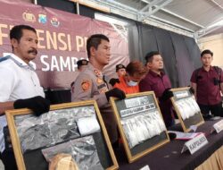 Polres Sampang Gagalkan Penyelundupan 1 Kilogram Narkoba