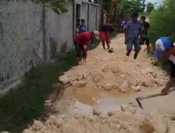 Usai Viral, Jalan Rusak Bertahun-tahun di Kampung Taman Ragung Baru di Tambal