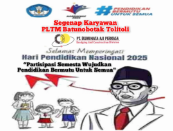 PT. Buminata Aji Perkasa Bantu Pulihkan Jembatan di Tolitoli dengan Alat Berat