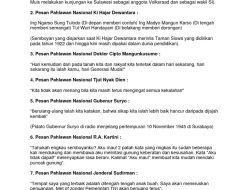 Mengenal Pesan Pahlawan Nasional: Ketulusan Berkhidmat untuk Negeri