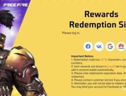 Kode Redeem FF Hari Jumat 21 November 2025: Token Gratis untuk Tukar Hadiah di Reward.ff.garena