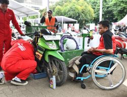 Pertamina Berbagi, 6.000 Motoris Pulang Bahagia Setelah Servis dan Dapat Oli Gratis