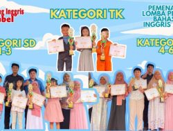 Kampung Inggris Babel Hadir di Tanjungpandan, Gelar Lomba Pidato Berbahasa Inggris