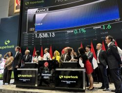 Hari Pertama di BEI, Saham Superbank Melonjak 24 Persen
