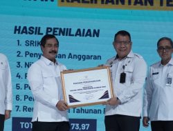 Kanwil Ditjenpas Kalteng Juara Nasional Dukungan Manajemen 2025
