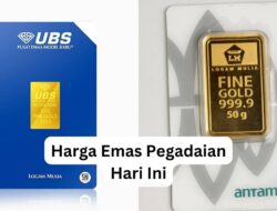 Harga emas Pegadaian hari ini Sabtu 27 Desember 2025: Rp 25.250 per 0,01 gram