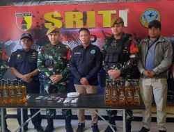 Polres Bima Hancurkan 170 Gram Sabu dan Ribu Botol Miras Ilegal